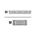 3Com - Cavo V.35DTE (CONNETTORE MASCHIO) 