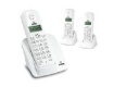 Brondi - Telefono fisso BRONDI CORDLESS RIO TRIO BIANCO 