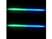 Kit Neon Doppia Lampada Blu e Verde 30 Cm Kit Neon Doppia Lampada Blu e Verde 30 Cm