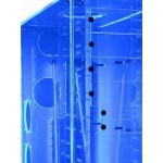 Case Middle Acrylic Sunbeam Clear UV Blue 