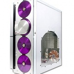 Case Full Tower Circle RH-F030-2SW - silver 