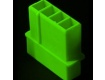 Molex Femmina 4 pin Verde Molex Femmina 4 pin Verde