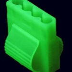 Molex Maschio 4 pin Verde 