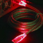 Cavo Firewire Luminoso Rosso 