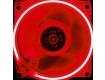 Ventola Neon Cold Catode Rosso 
