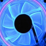 Ventola Neon Cold Catode Blu UV 