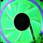 Ventola Neon Cold Catode Verde UV 