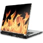 Manhattan - Pellicola adesiva per notebook Fiamme 