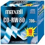 Maxell - CD-RW 1701-10 