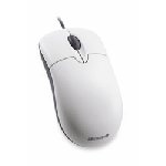 Microsoft - Mouse Basic Optical Mouse bianco 
