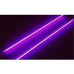 Neon Aurora 30 cm UV Doppia Lampada SOUND 