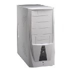 Nilox - Cabinet CASE MIDDLE TOWER ATX 450W GREY 