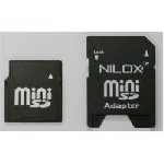 Nilox - Mini SD card MINI SECURE DIGITAL 2GB + ADATTATOR 