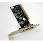 Nilox - Scheda di rete SCHEDA PCI 3 + 1 PORTE FIREWIRE 