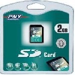 PNY - Secure digital P-SD2GB-BX 