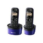 Panasonic - Telefono CORDLESS KX-TG1312JV TWIN BLU 