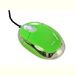 Saitek - Mouse OPTICAL MOUSE GREEN MET 