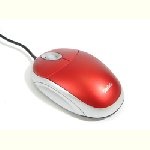 Saitek - Mouse OPTICAL MOUSE METALLIC RED 
