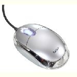 Saitek - Mouse OPTICAL MOUSE SILVER MET 