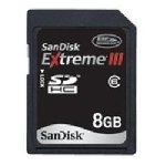 SanDisk - Memoria Secure digital SDSDRX3-08G-E21 