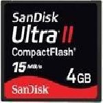 SanDisk - Memoria compact flash SDCFH-004G-E11 