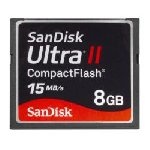 SanDisk - Memoria compact flash SDCFH-008G-E11 