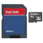 SanDisk - Memoria micro SD card SDSDQB-004G-E11 