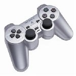Sony - Controller Dualshock 2 Ocean Silver 