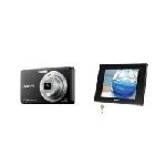 Sony - Fotocamera DSC W180 NERO + CORNICE DIGITALE 