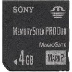 Sony - Memory stick pro duo MEMORY STICK PRO DUO 4GB 