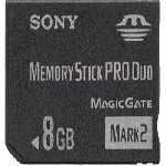 Sony - Memory stick pro duo MEMORY STICK PRO DUO 8GB 