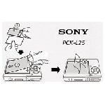 Sony - Proteggi schermo PELLICOLA PROTETTIVA PER LCD 2.5 