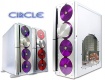 Case Full Tower Circle RH-F030-2SW - silver 