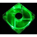 Ventola Led Fan 120x120mm Verde 