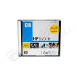 Dvd+r hp 16x slim case 5 pz 