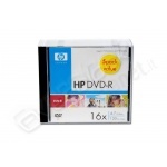 Dvd-r hp 16x standard jewel case 5 pz 