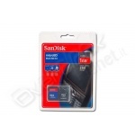 Memory card micro sd sandisk 1gb 3 in 1 