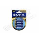 Batteria sony  stilo alcalina platinum 4 pz 