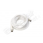 Cavo antenna m-m 5 metri kraun - bianco 