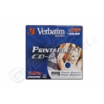 Cdr verbatim 52x printable super azo slim 20 