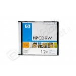 Cd-rw hp 12x hs 80 min slimline case 