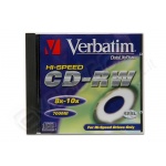 Cdrw verbatim 12x 700 mb conf 10 pz 