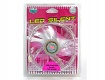 Ventola Led Fan 120x120mm Rossa 