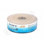 Dvd-r sony 16x spindle 25pz conf bulk 