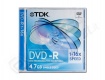 Dvd-r tdk 16x singolo jewel case 