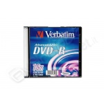 Dvd-r verbatim 4,7gb 16x single wrap 