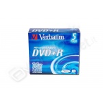 Dvd+r verbatim 16x jc 5 pz 