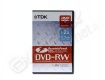 Dvd-rw tdk 2x video box schratchproof 