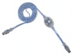 Cavo Firewire Luminoso Blu con el cable 