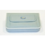 Astuccio porta cd 64 posti GRIGIO con TASCA 